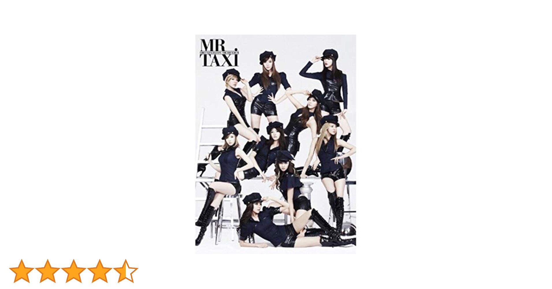 少女時代　THE 3RD ALBUM MR.TAXY 韓国バージョンポストカード 少女時代 THE 3RD ALBUM MR.TAXY 韓国バージョンポストカード